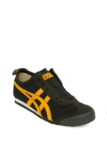 Onitsuka Tiger Slip On Black Yellow