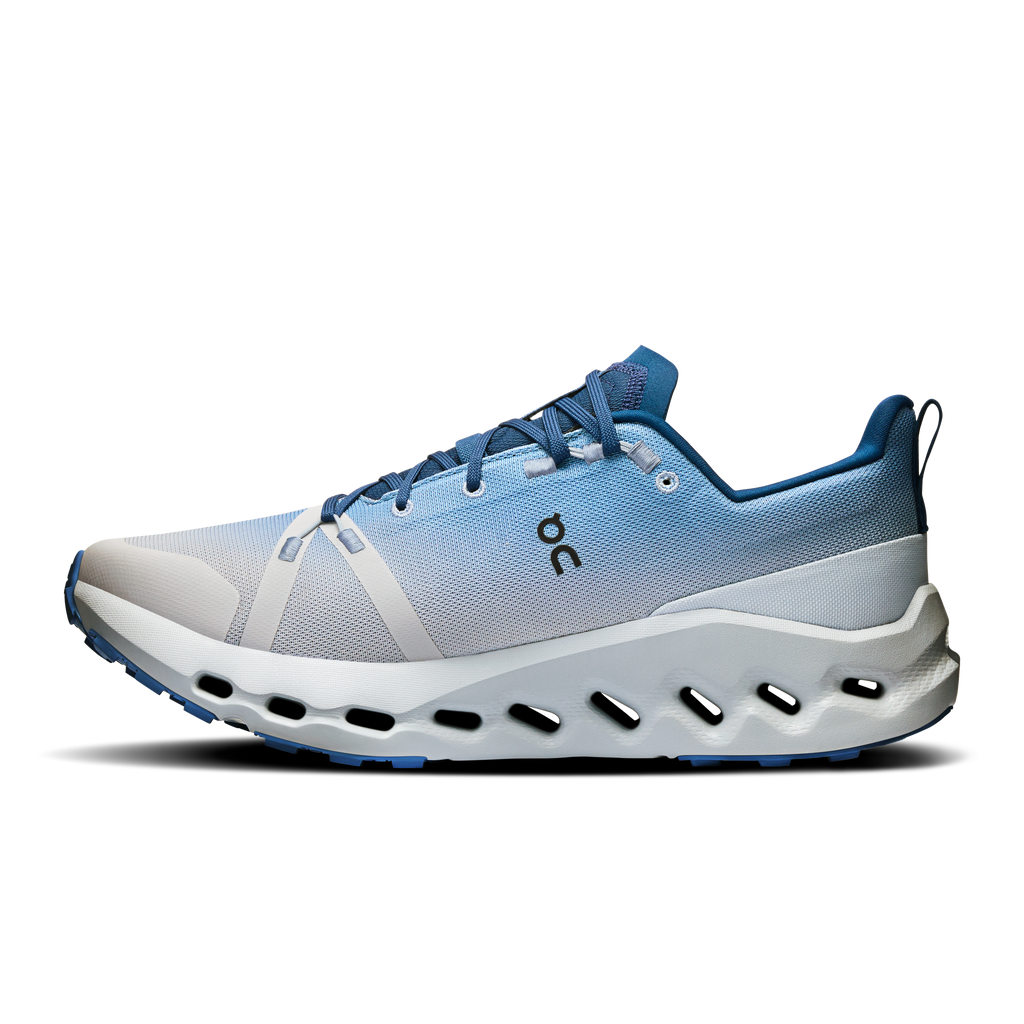On Cloudsurfer Trail Waterproof Chambray Glacier 573