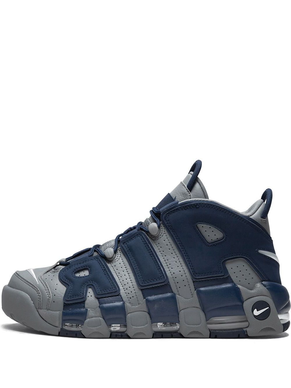 Nikee Air More Uptempo Grey Black fix