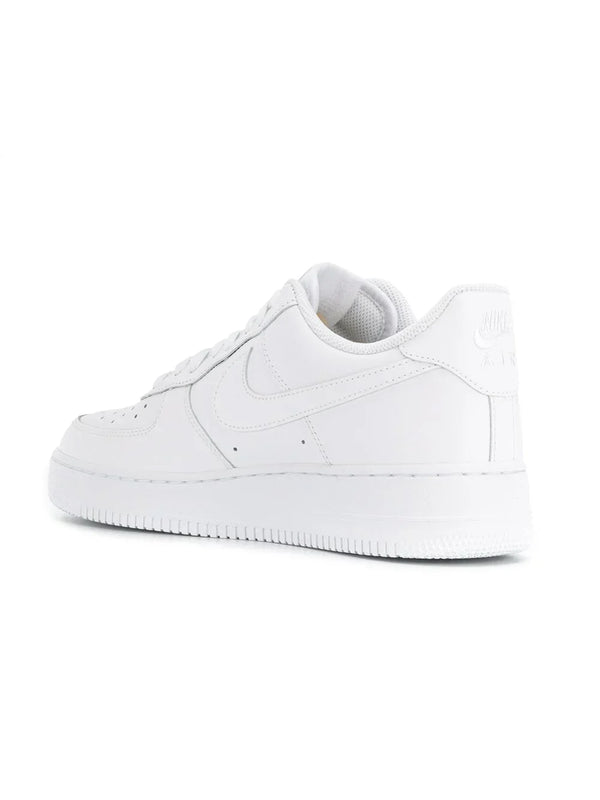 Nikee airforce 1 white pure leather heavy quality 164
