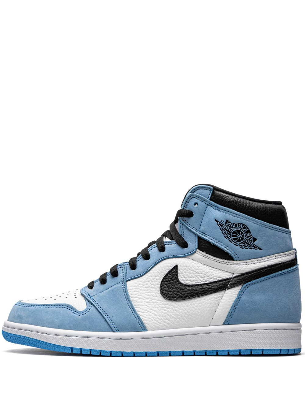jordan retro 1 high UNIVERSITY BLUE LEATHER SHINE semi ua