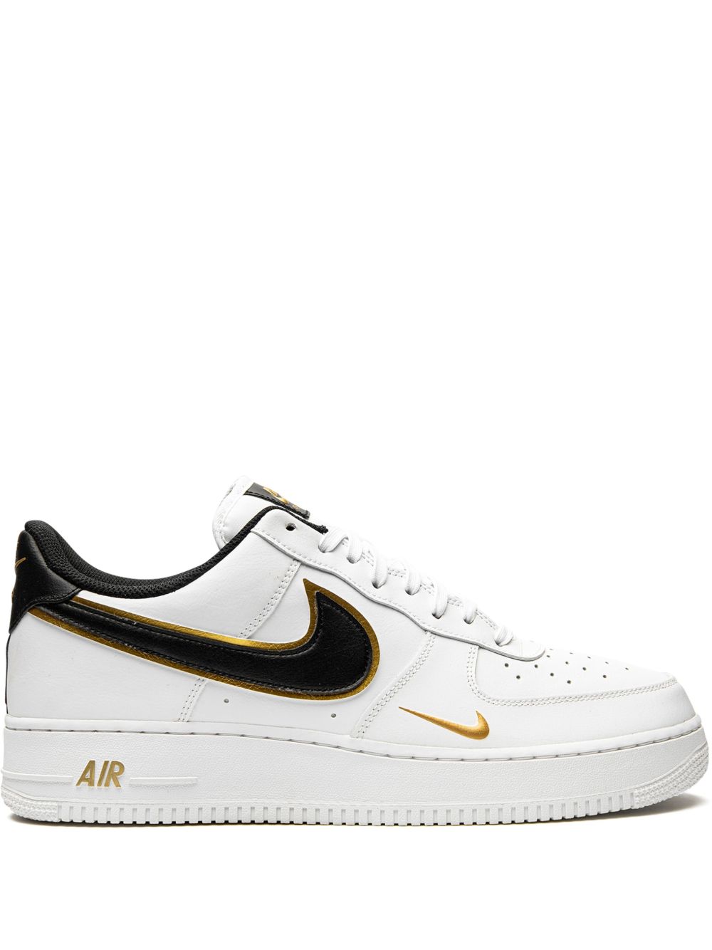 Nikee Airforce 1 LV8 Metallic Double Gold Swoosh