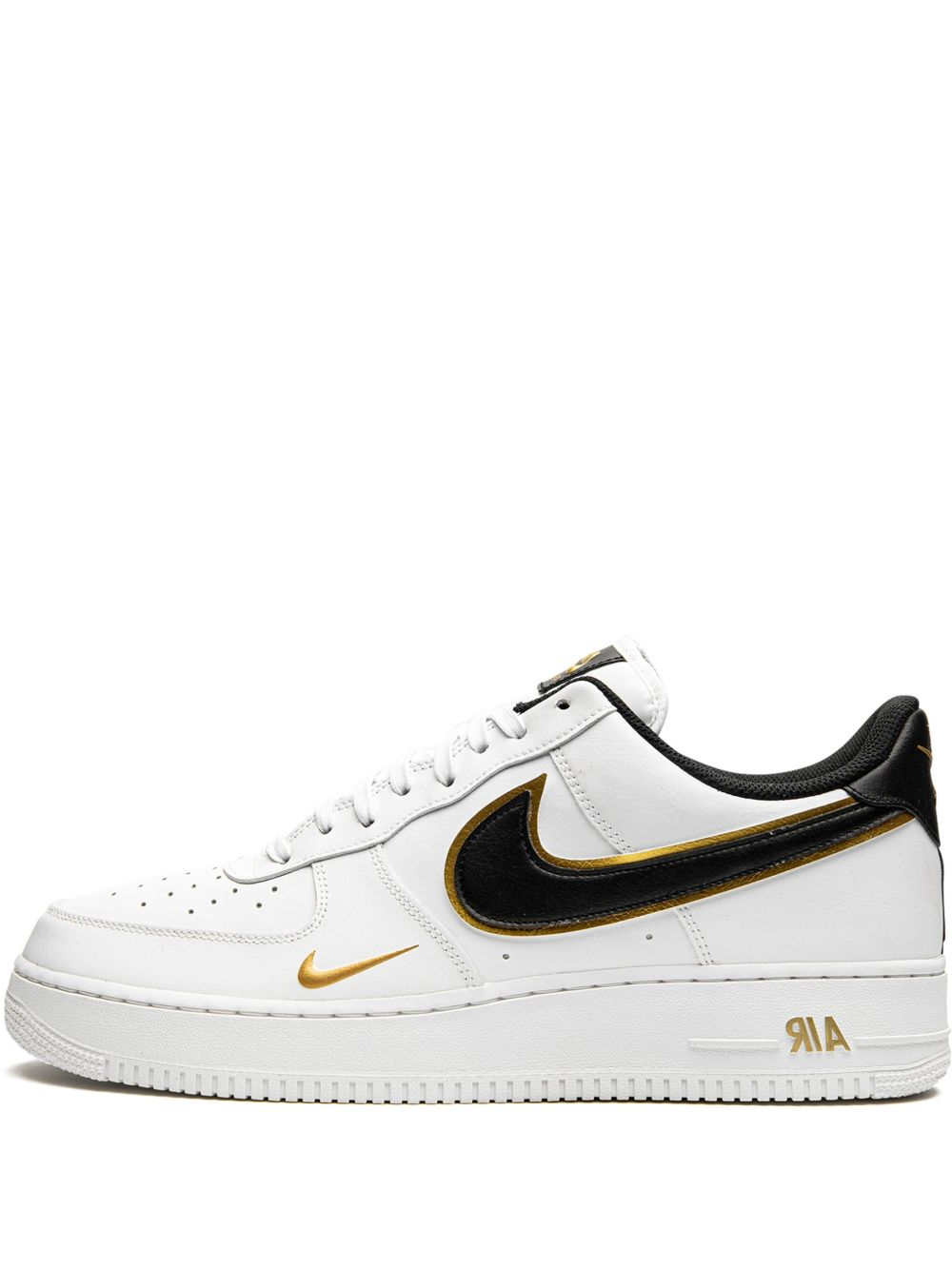 Nikee Airforce 1 LV8 Metallic Double Gold Swoosh