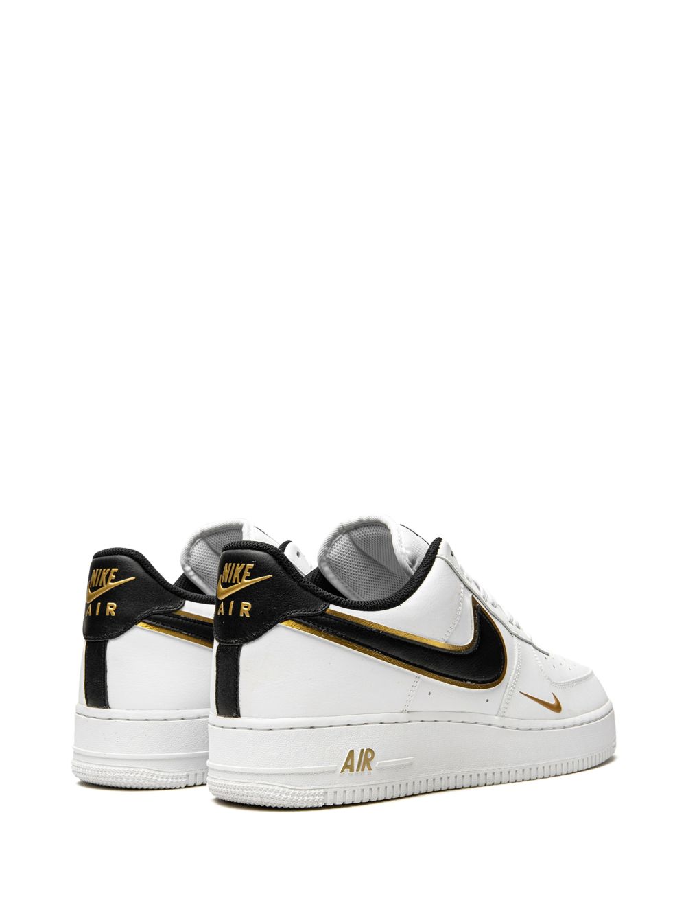 Nikee Airforce 1 LV8 Metallic Double Gold Swoosh