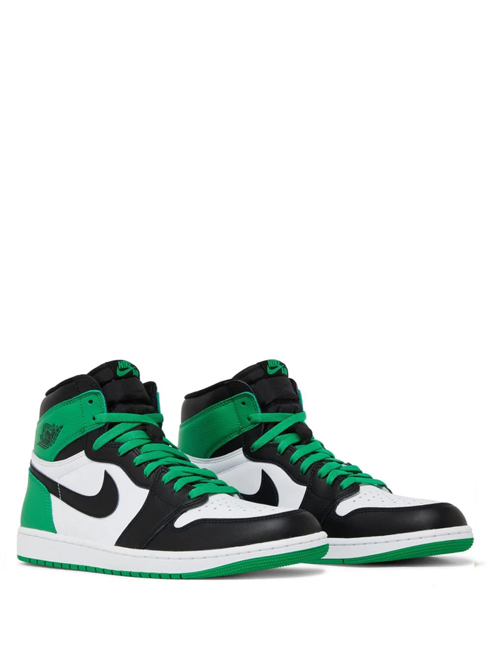 jordan retro 1 high LUCKY GREEN with og box semi ua