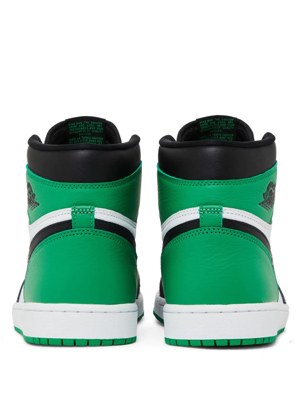 jordan retro 1 high LUCKY GREEN with og box semi ua