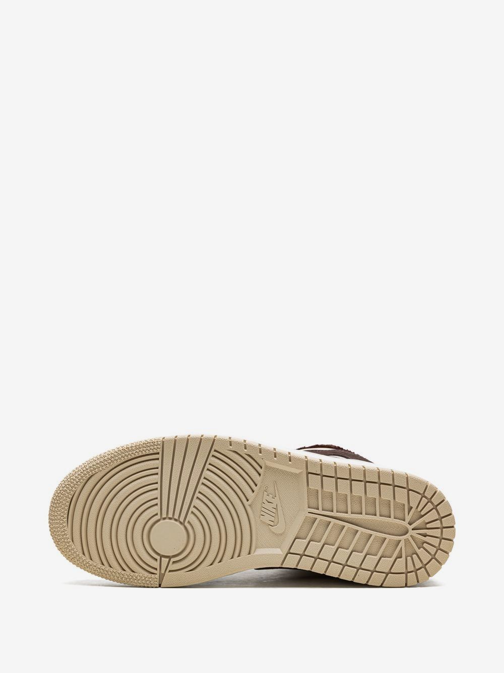 Nikee Air jordan 1 Mid Se Brown Basalt Oatmeal Semi Ua
