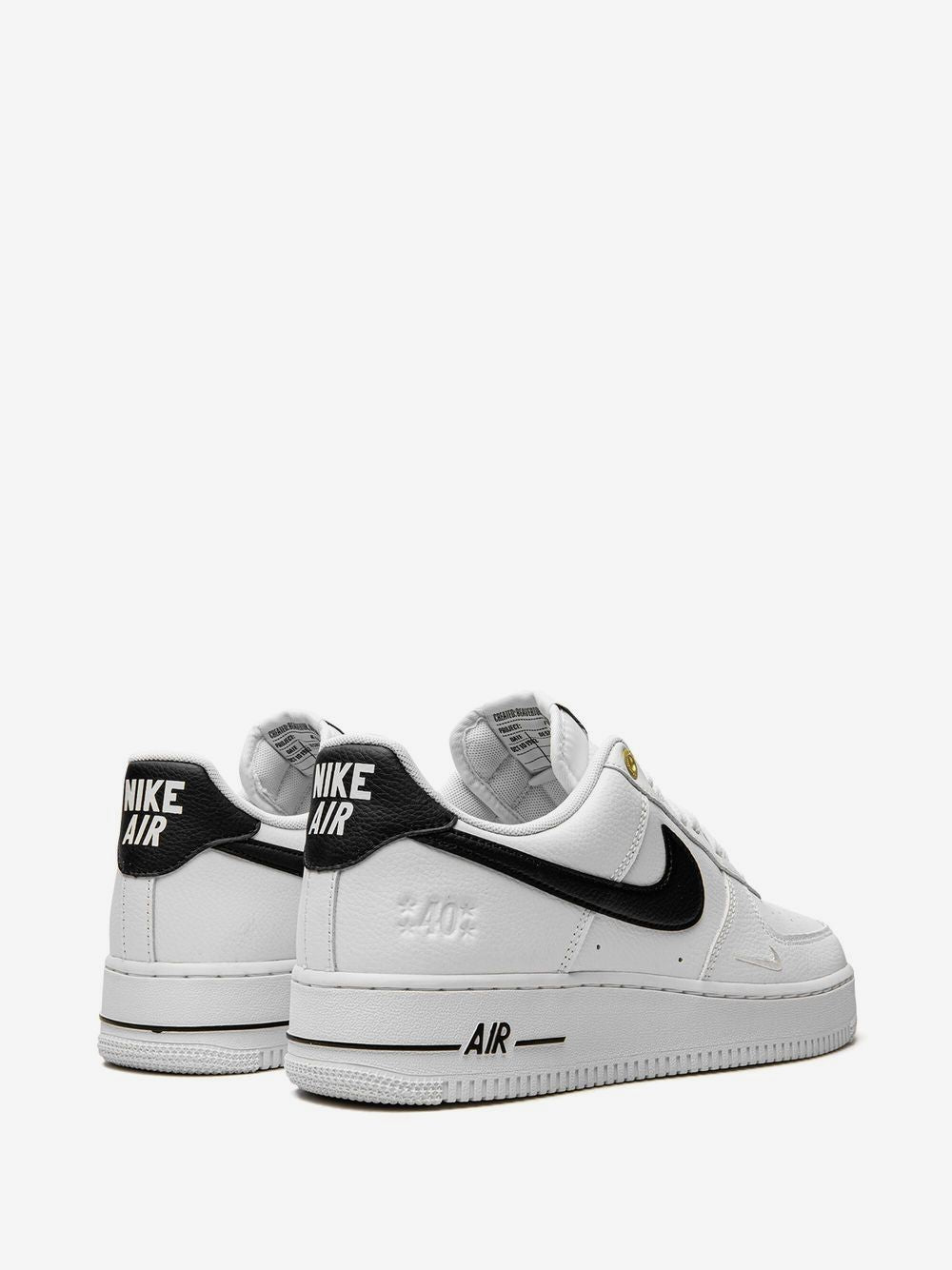 Nikee airforce 1 white black swoosh
