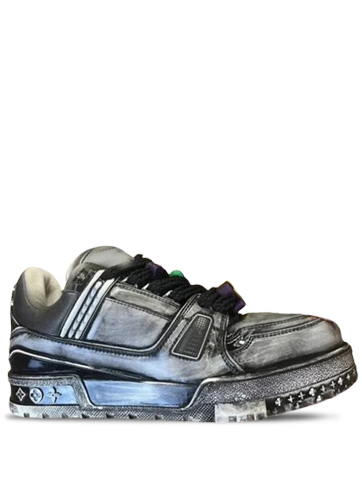 LOUIS VUITTON MAXI TRAINER CERAMIC D GREY
