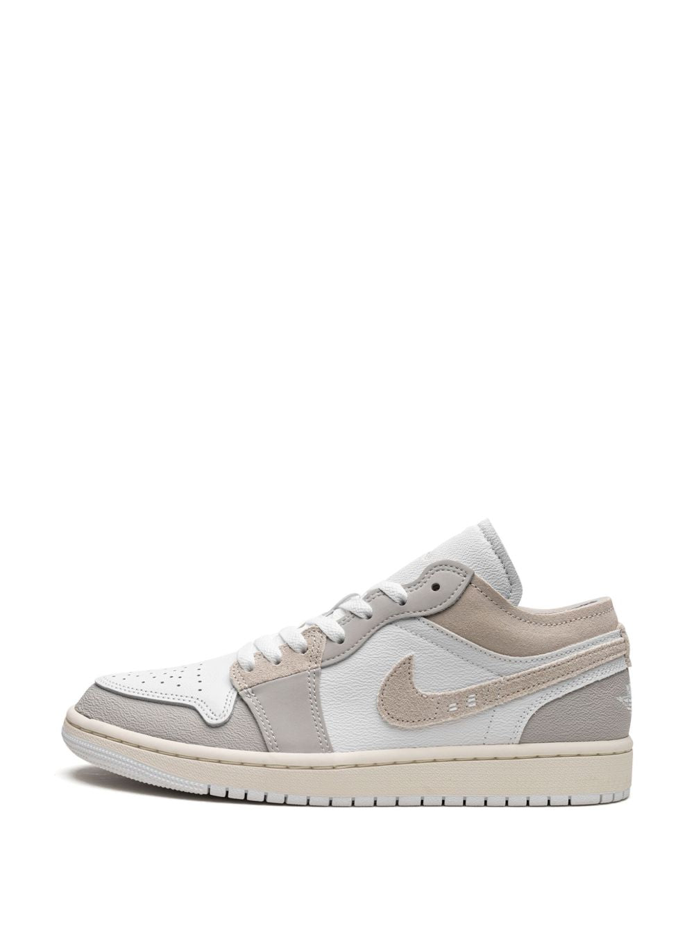 Nikee Air Jordan Retro 1 Low Silver College Grey Hemp