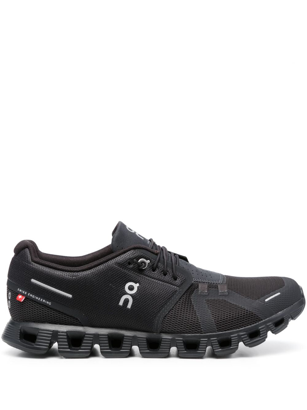 ON CLOUD 5 WATERPROOF RUNNING FULL BLACK