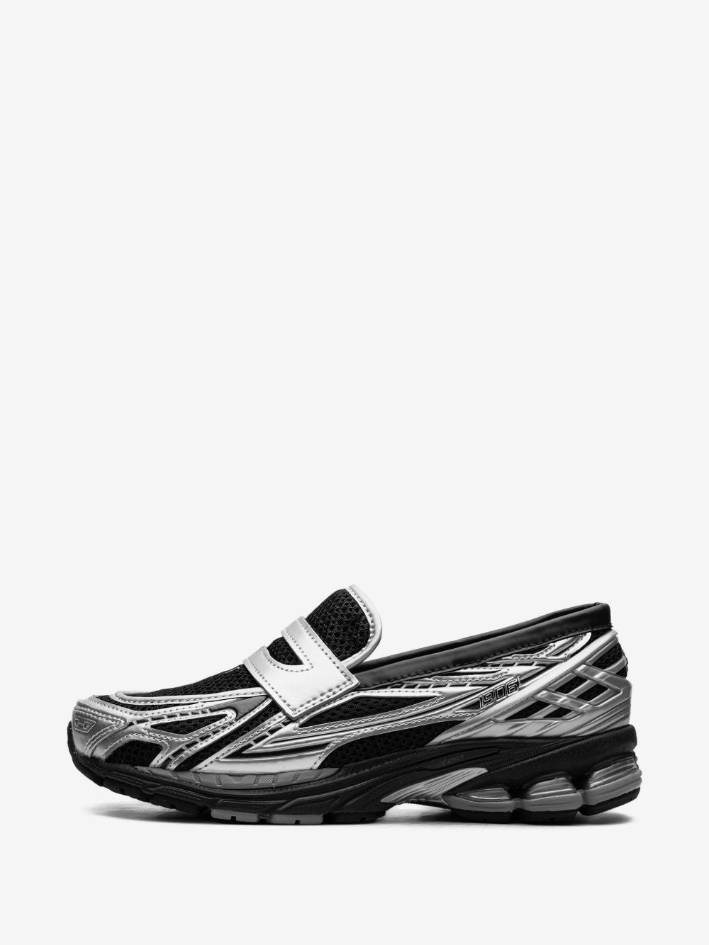 New balancee 1906l loafer silver metallic black