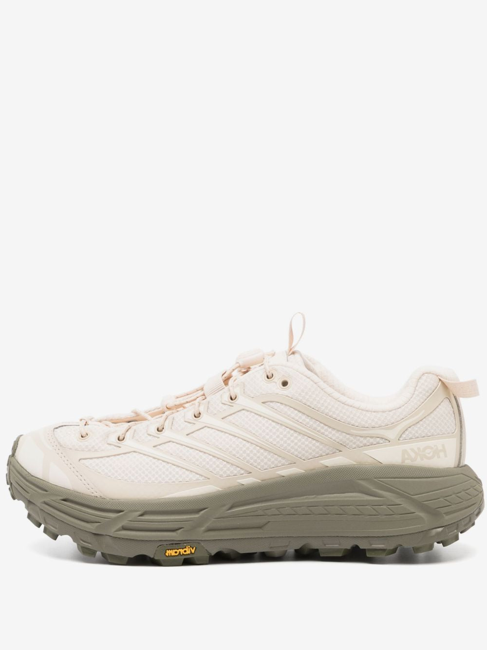 Hoka Mafate Three 2 Oat Milk Eucalyptus