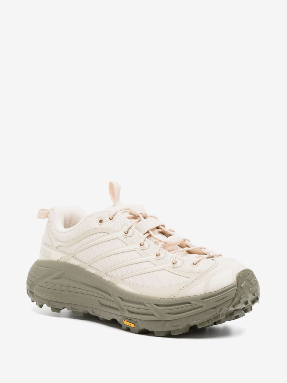 Hoka Mafate Three 2 Oat Milk Eucalyptus