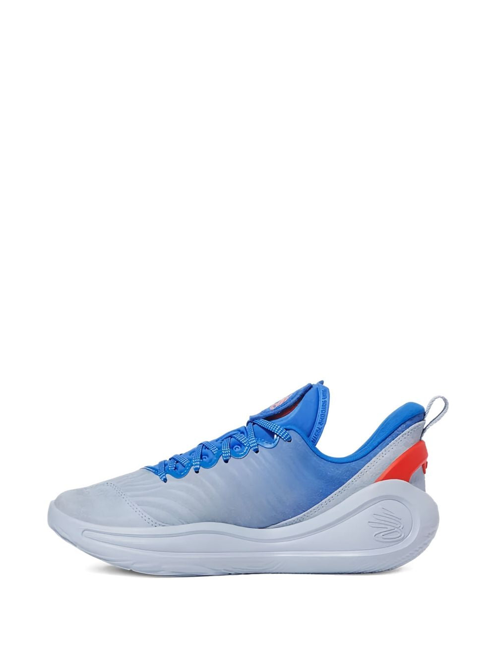 Underr Armour Curry 12 Blue Calm Blue Atlantis Dark Orange 1210