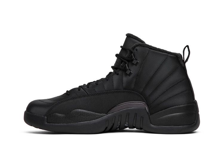 Nikee Air Jordan Retro 12 Winterized Triple Black 159