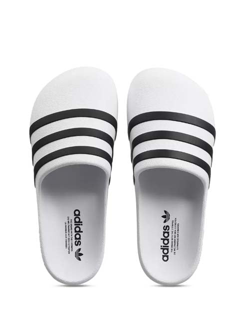 Adidas striped clogs