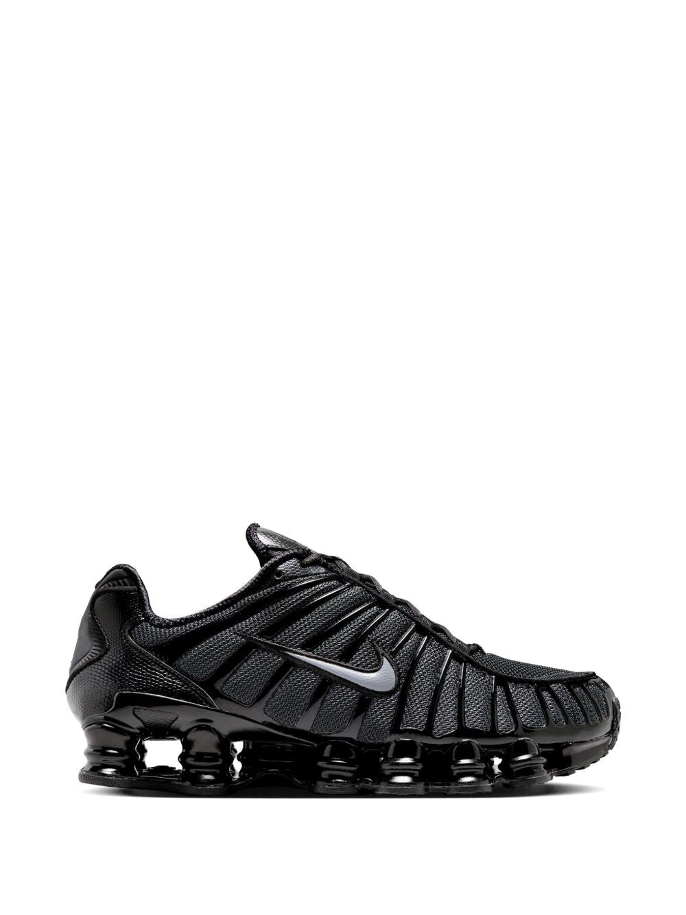 Nikee Shox TL Black And Metallic Silver