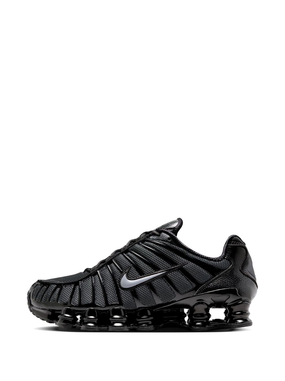 Nikee Shox TL Black And Metallic Silver