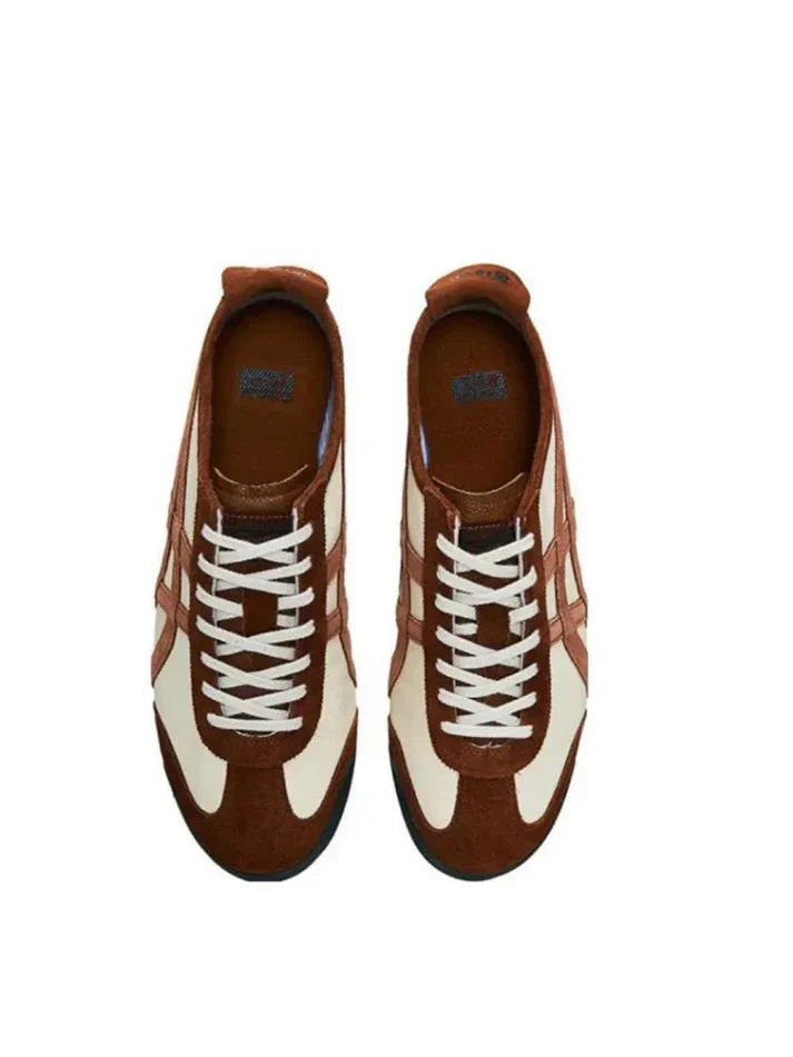 ONITSUKA TIGER CACAO BROWN SNEAKERS