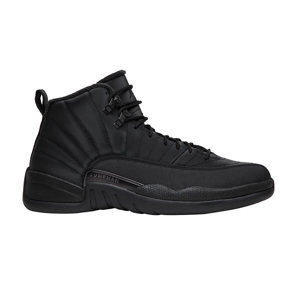 Nikee Air Jordan Retro 12 Winterized Triple Black 159