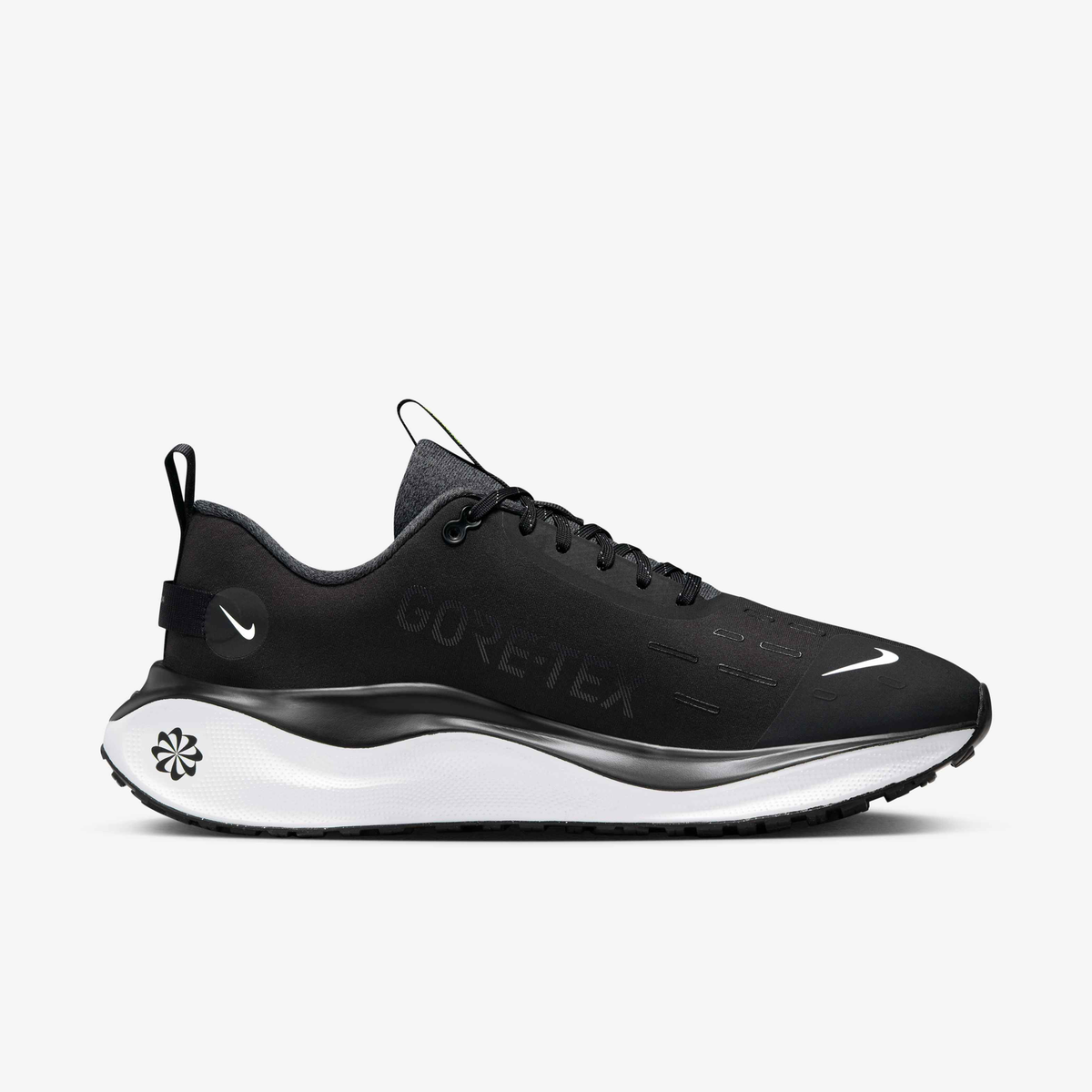 Nikee Infinity Run 4 React Gore Tex Black White