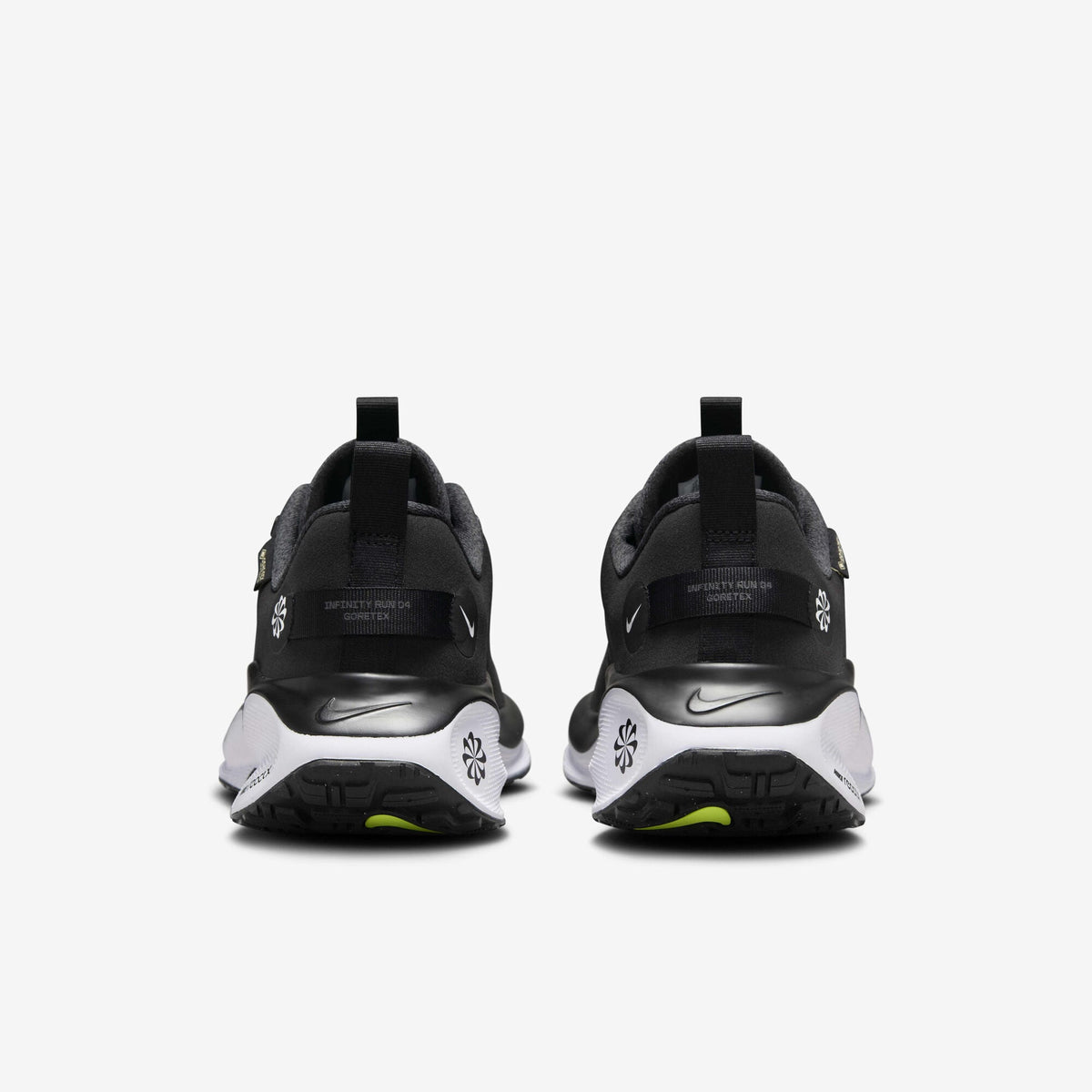 Nikee Infinity Run 4 React Gore Tex Black White