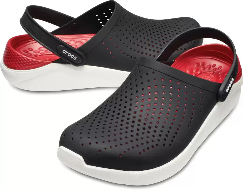 Crocs Men Literide Black Clogs Sandal