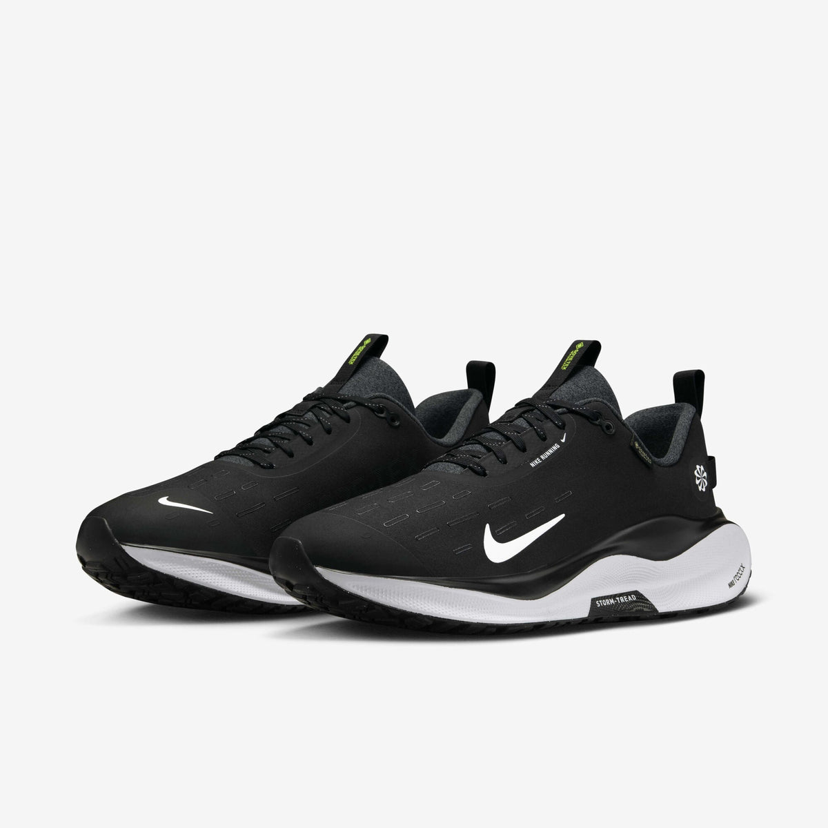 Nikee Infinity Run 4 React Gore Tex Black White