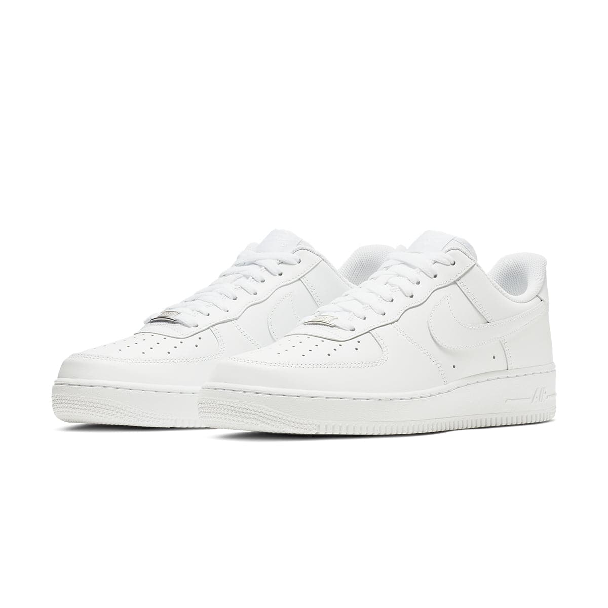 Nikee Airforce 1 White Pure Leather For Mens Ua Quality