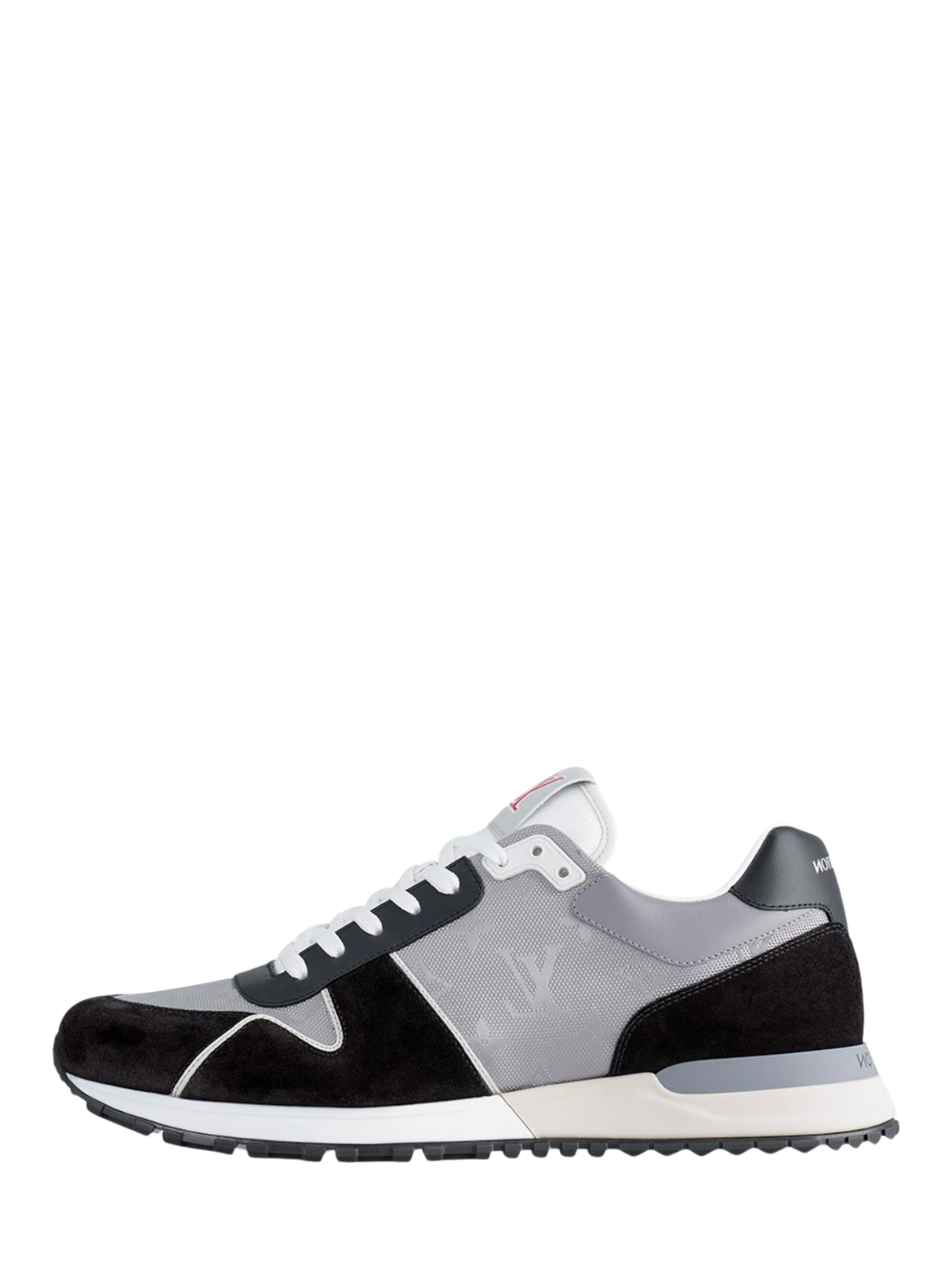 Louis Vuitton LV Leather Calfskin white Black Fix
