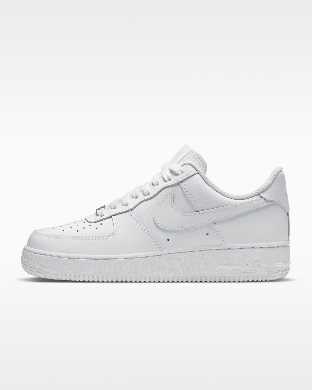 Nikee Airforce 1 milky white pure leather
