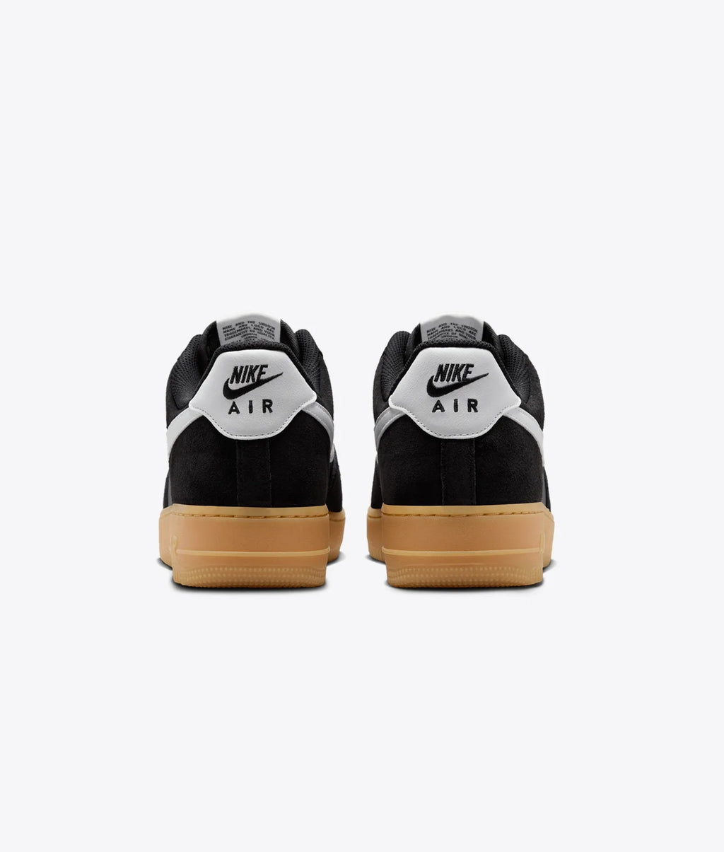 Nikee AirForce 1 07 LV8 Black Suede