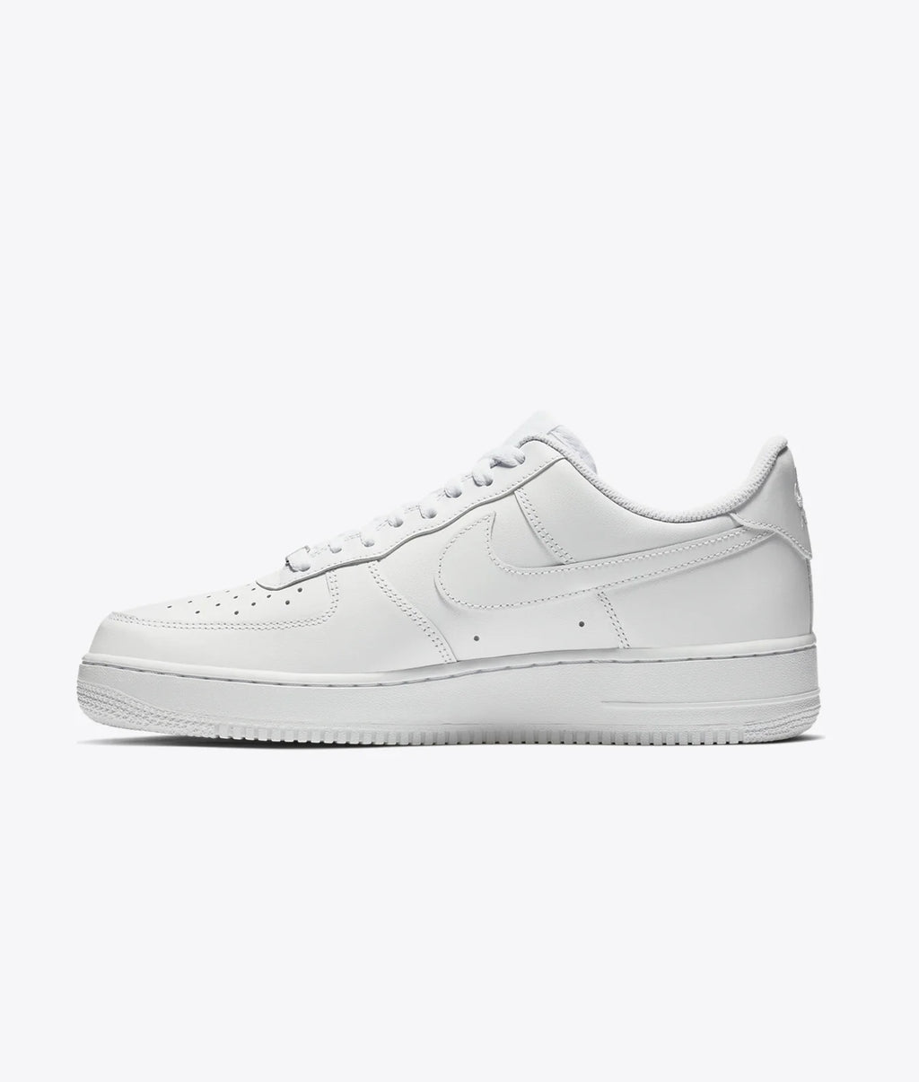 Nikee Airforce 1 White Pure Leather