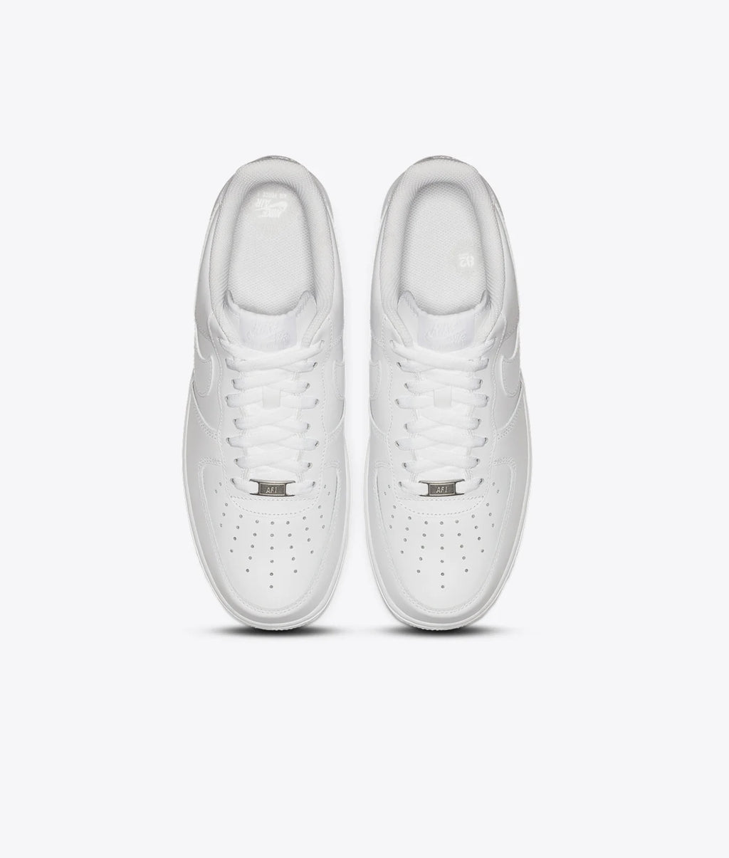 Nikee Airforce 1 White Pure Leather