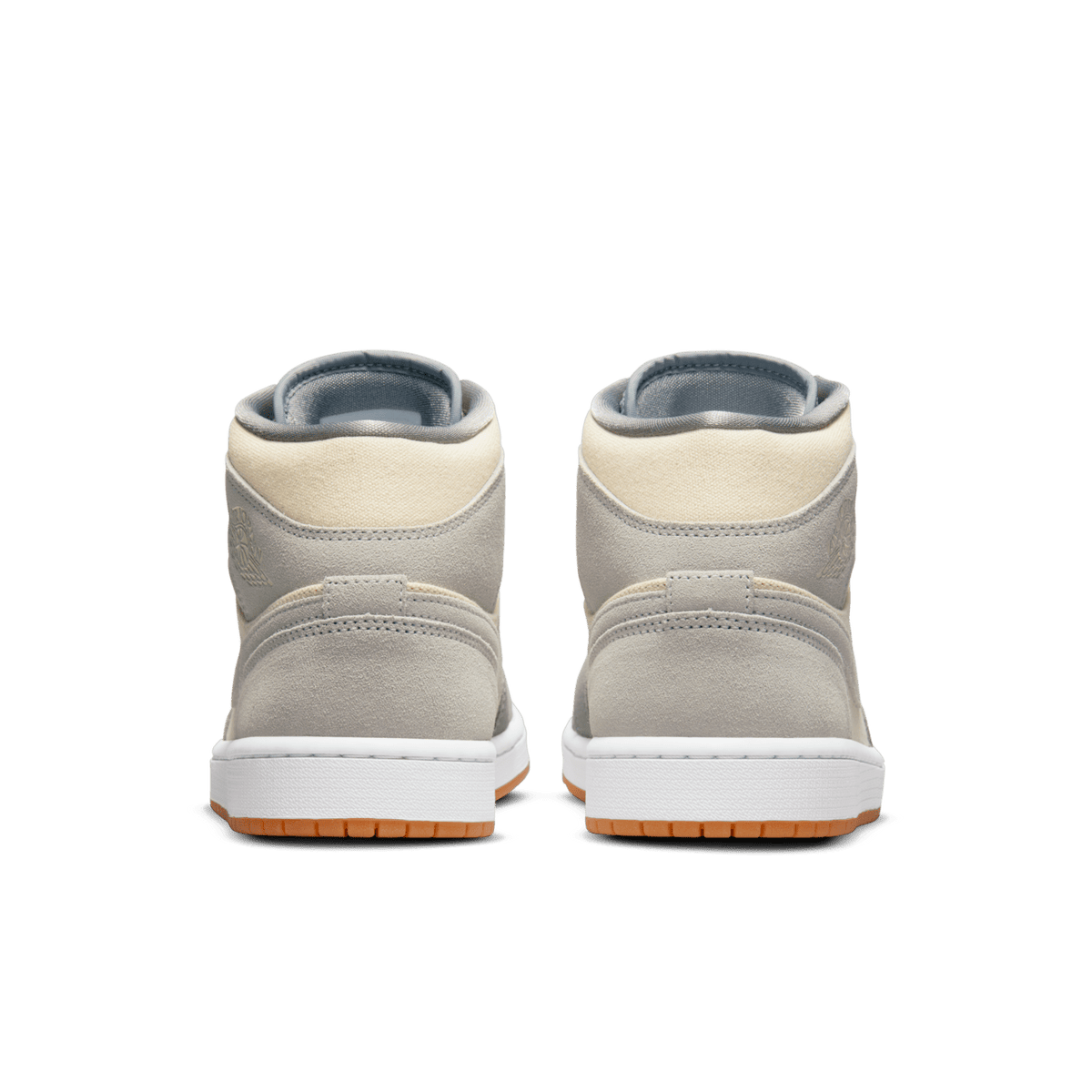 Air Jordan 1 Mid Coconut Milk Particle Grey