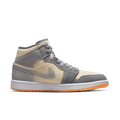 Air Jordan 1 Mid Coconut Milk Particle Grey