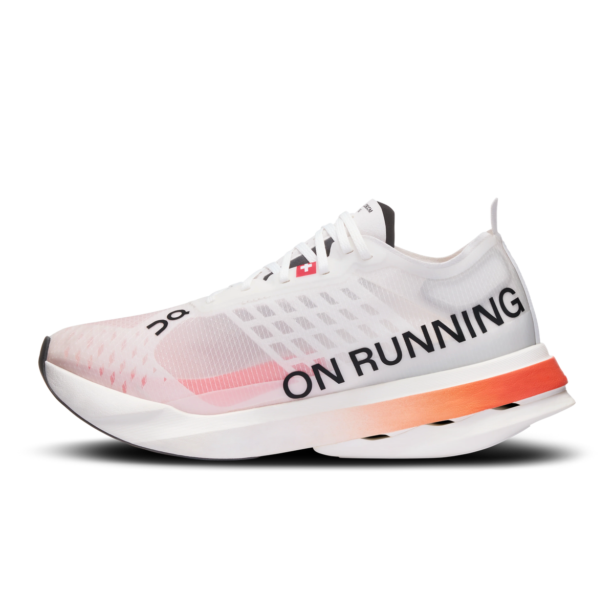 ON RUNNING CLOUD BOOM WHITE with cloud extra insole