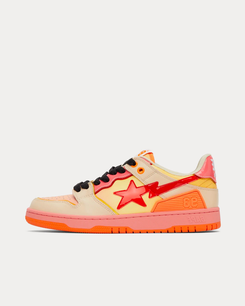 Bape Sta Low A Bathing Ape sk8 low gradient orange