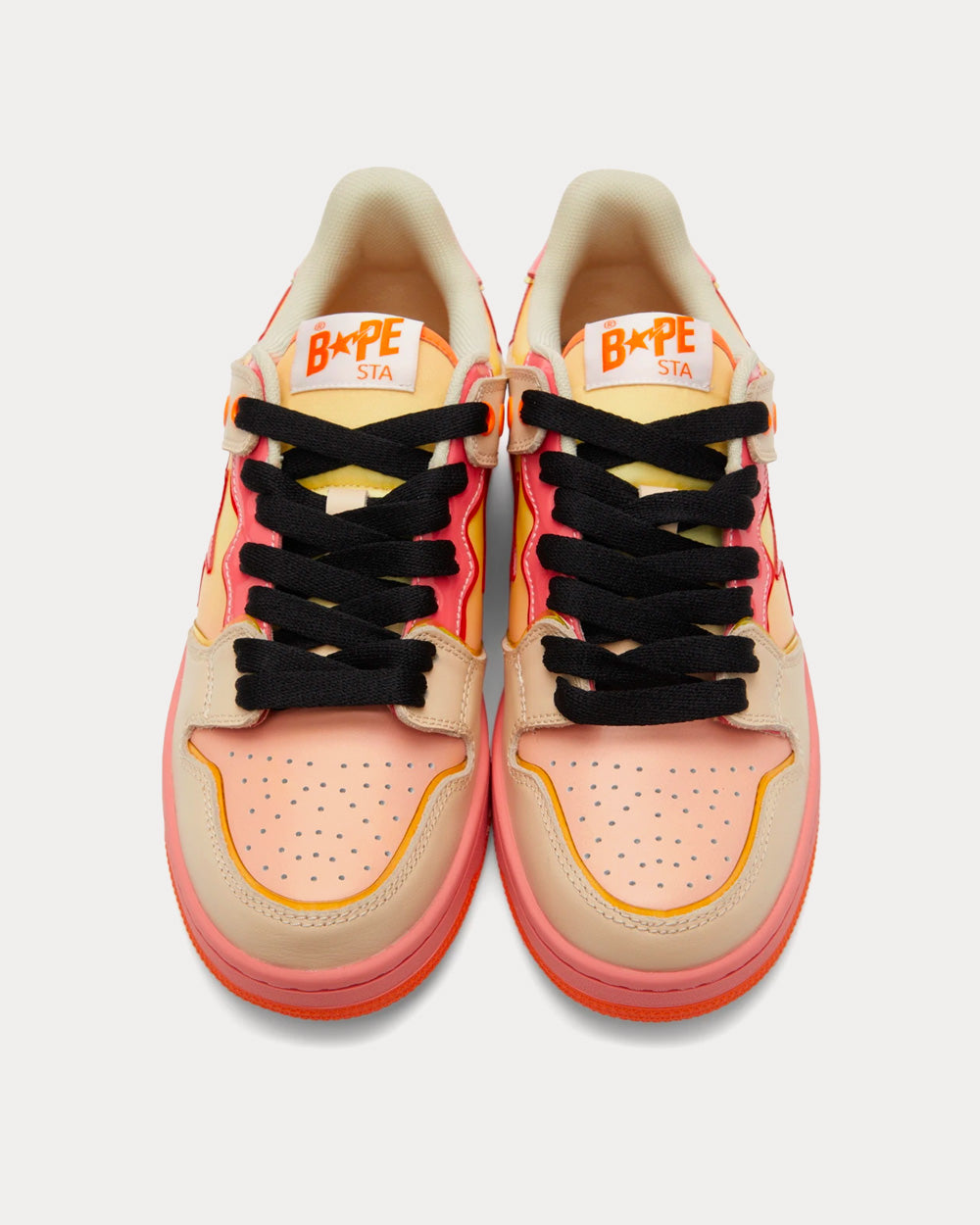 Bape Sta Low A Bathing Ape sk8 low gradient orange