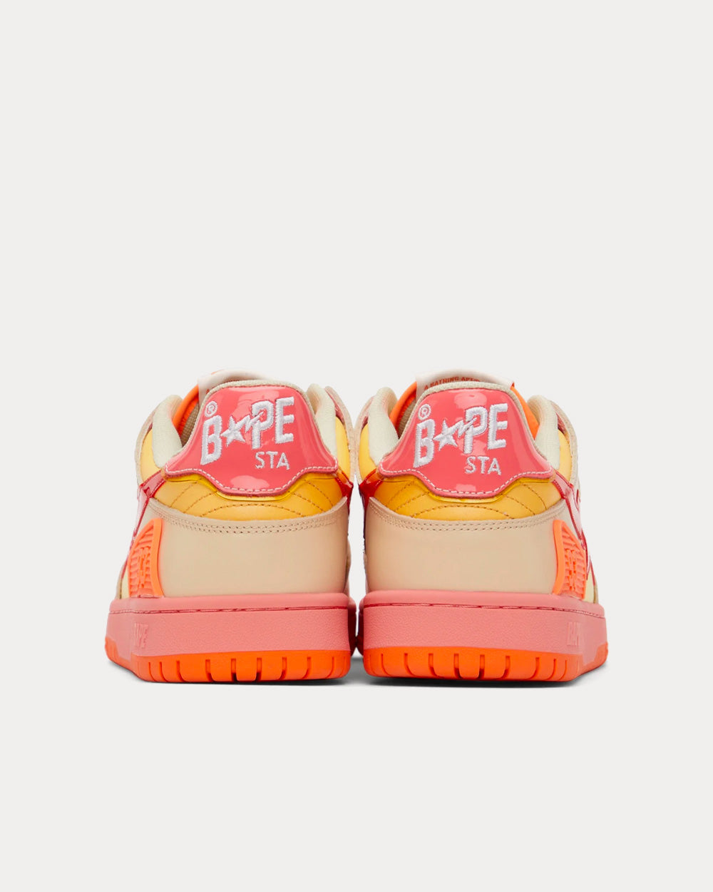 Bape Sta Low A Bathing Ape sk8 low gradient orange