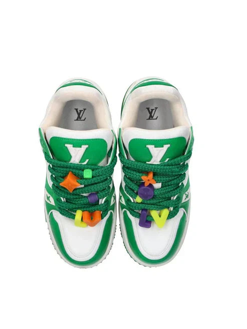 Louis Vuitton TRAINER Maxi Green WHITE