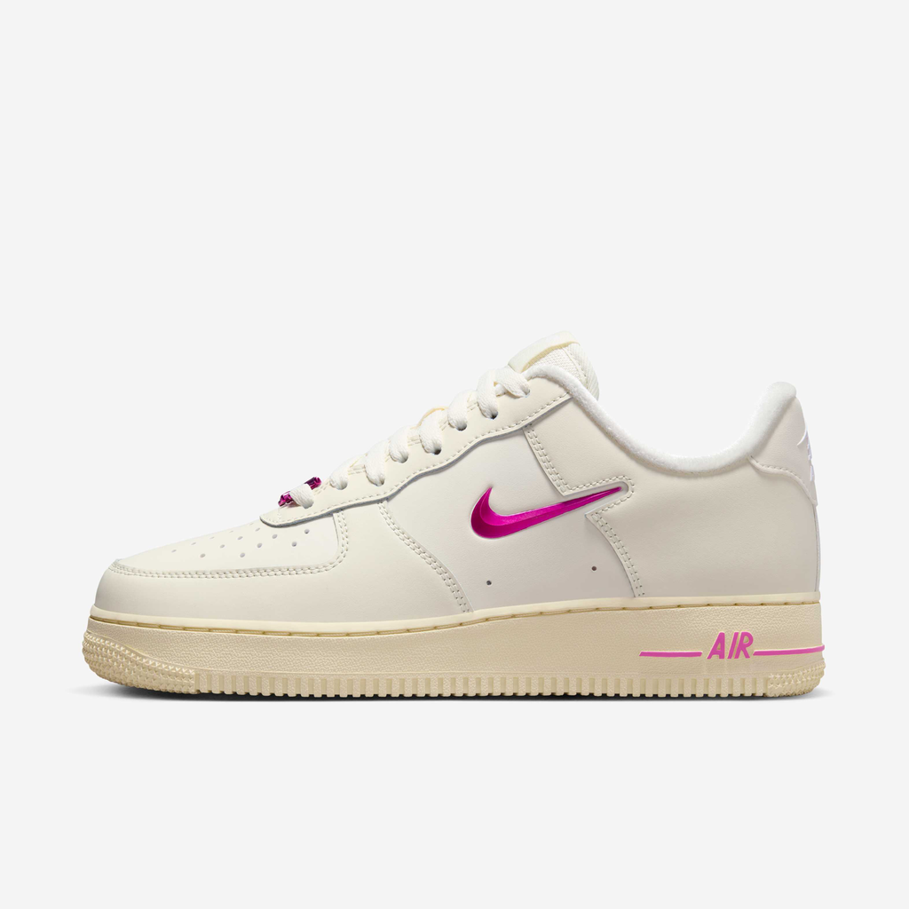 Nikee Airforce 1 Just Do It Metallic Pink
