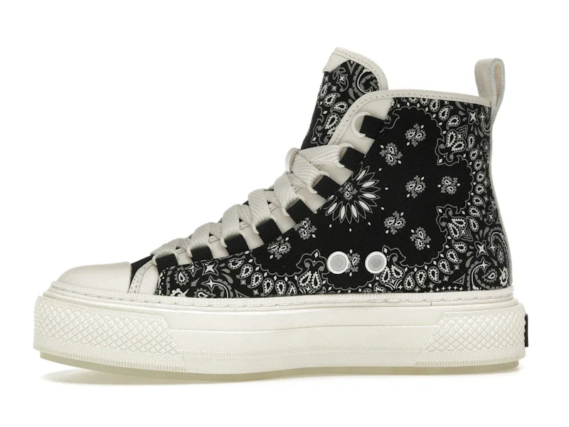 Amirii Bandana Court High Top Sneakers