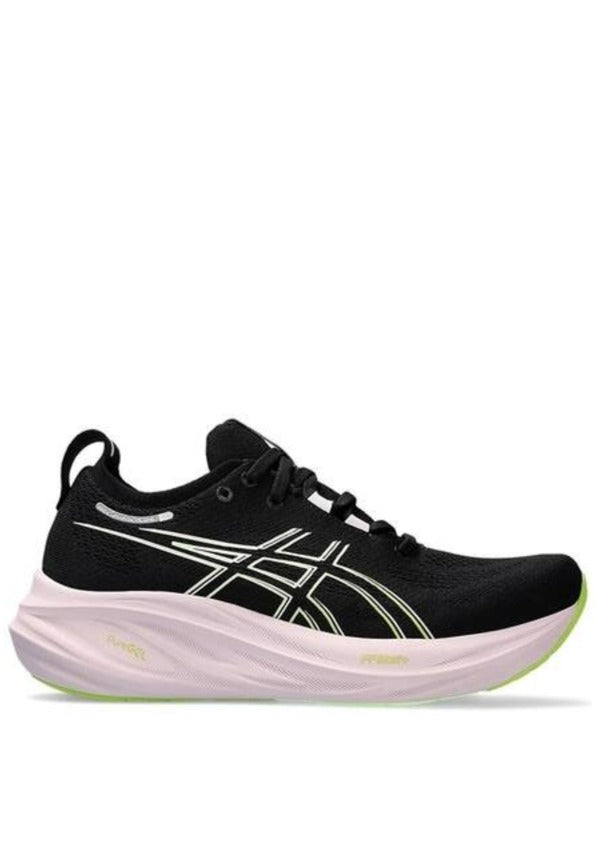 Asicss Gel-Nimbus 26 Black Neon Lime Women 1149