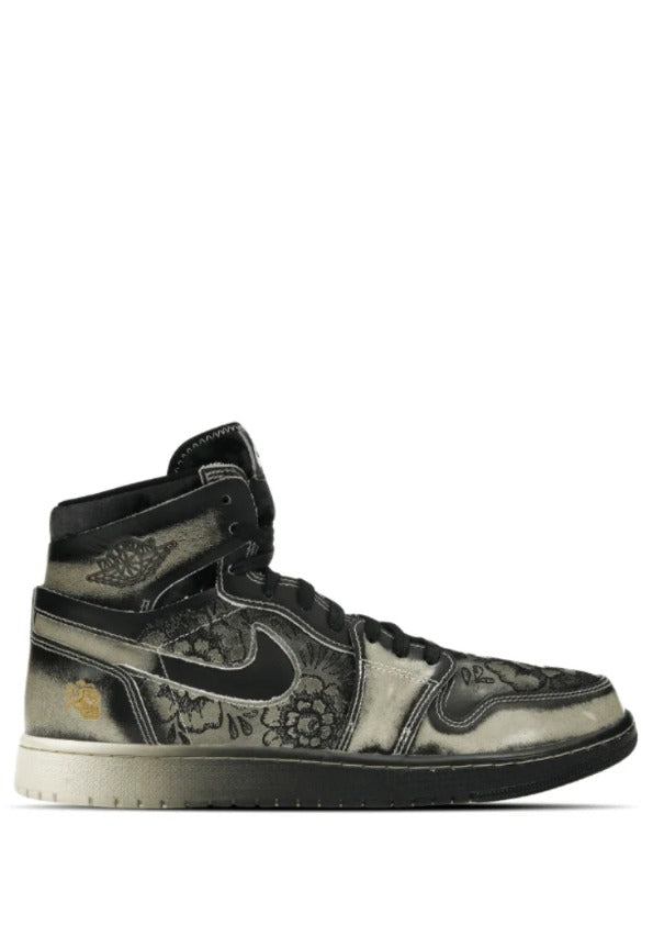 Nikee Jordan Retro 1 High Zoom Air CMFT 2 Dia De Muertos