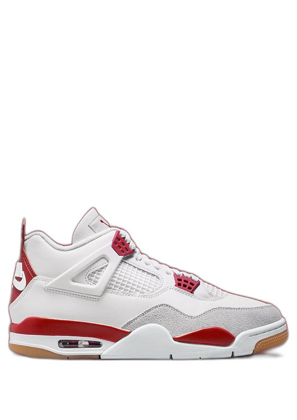 Nikee SB x air jordan 4 varsity red