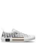 Dior_b23_oblique_low top sneaker white black canvas