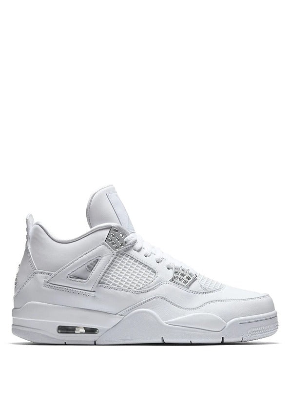 Nikee Air Jordan Retro 4 Pure Money White 1267