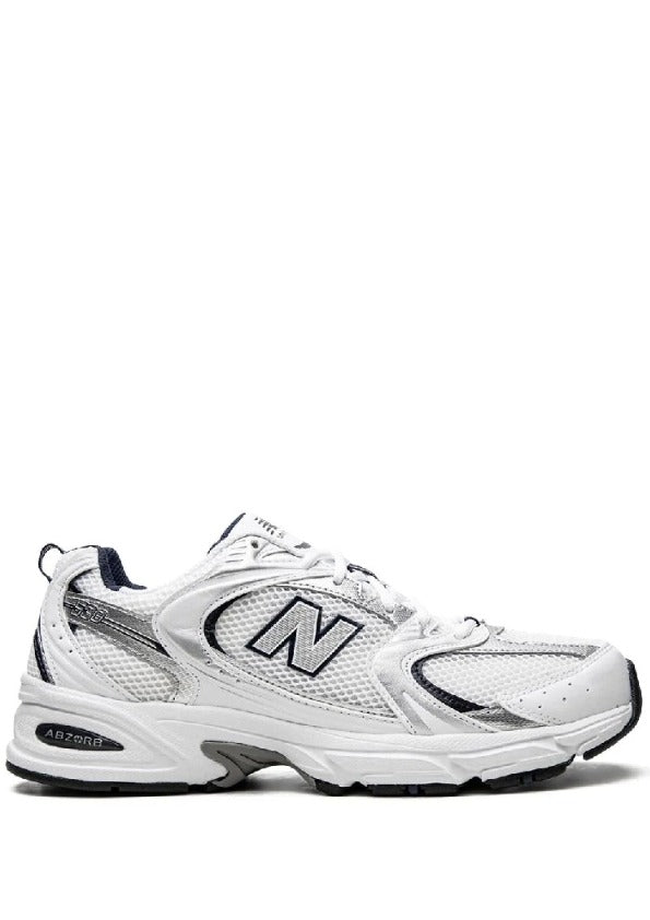 New Balancee 530 White silver Navy 2114